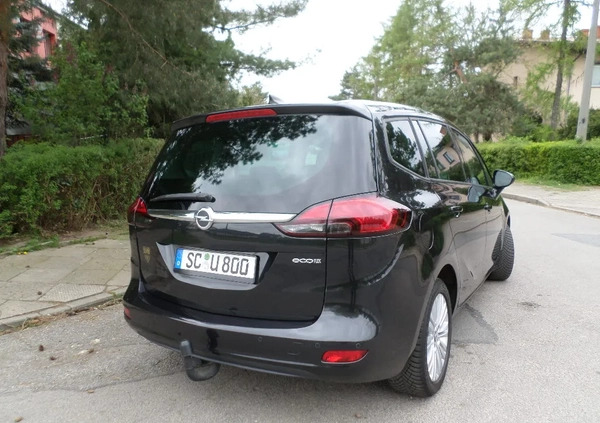 Opel Zafira cena 42900 przebieg: 159000, rok produkcji 2016 z Radom małe 781